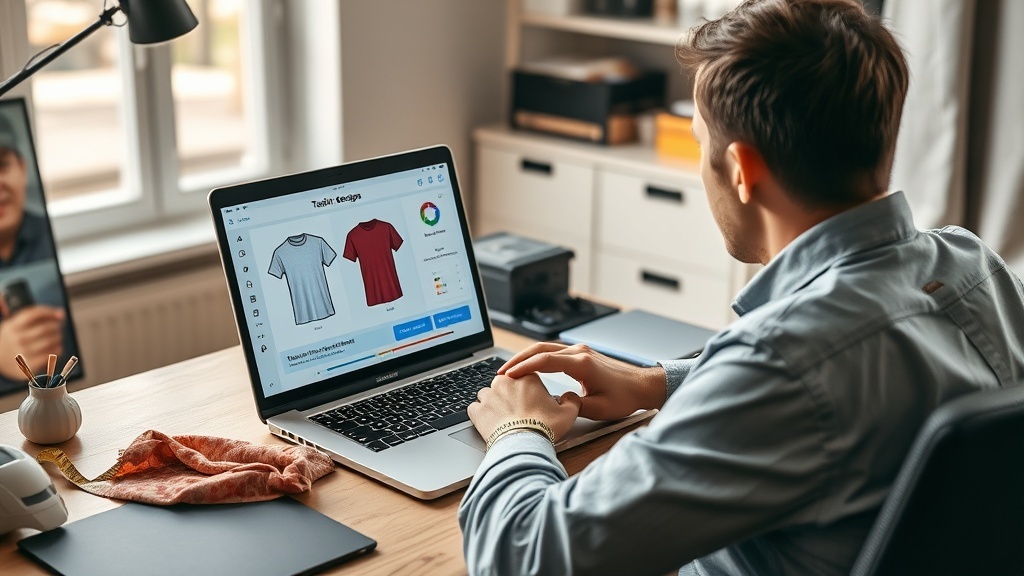 איך עובד תהליך ההזמנה הדפסת חולצה